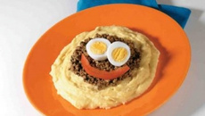 Purê de batata com carne moída