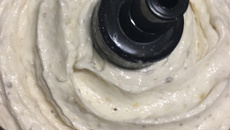 Sorvete de banana caseiro