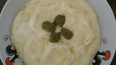 Purê de batatas turbinado