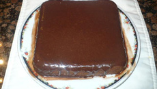 Bolo de chocolate sem glúten light