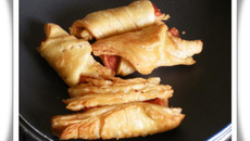 Massa folhada com maisena