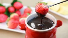 Fondue de chocolate