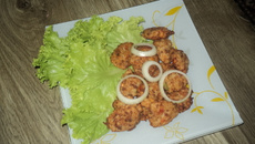 Bolinho de arroz delicioso