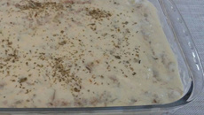 Escondidinho com molho bechamel