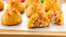 Broa de milho com calabresa