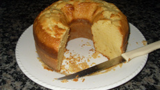 Broa mineira de liquidificador