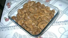 Moela de frango acebolada