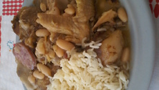 Cassoulet  de galopé à madeira