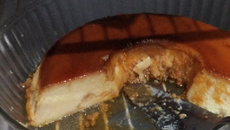 Pudim de leite condensado de liquidificador