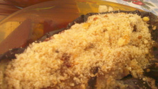 Super berinjela recheada