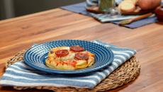 Pizza de batata frita