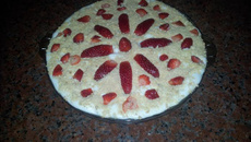 Pavê delicioso de morango