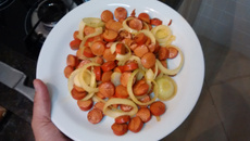 Salsichinga - Salsicha com pinga