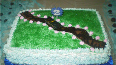 Bolo aniversário Cauã