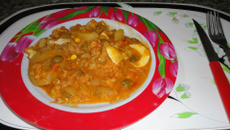 Filé de Merluza a Portuguesa