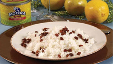 Arroz com Laranja e Passas