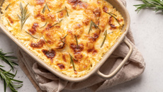 Sobras de Natal com creme de milho