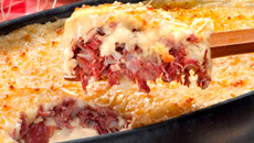 Escondidinho de carne seca