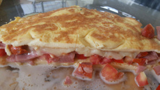 Omelete recheado