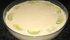 Torta de limão com ganache