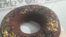 Bolo de banana vegano