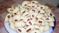 Bolacha de nata com goiabada