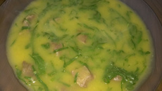 Caldo verde saudável