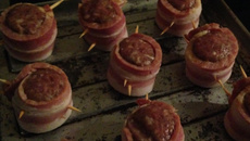 Mini medalhão recheado