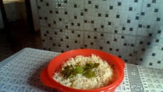 Arroz com ervilha
