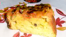 Bolo diet de maracujá