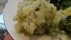 Purê de batatas light