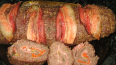 Rocambole de carne