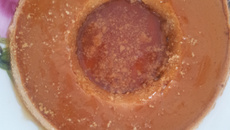 Pudim cremoso de leite condensado cozido dos Bottaros