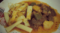 Carne ensopada da Tay