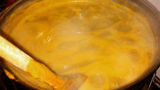 Creme de abóbora com gengibre