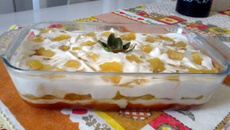 Delícia de abacaxi gelada