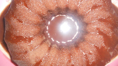 Gâteau de chocolat au lait de coco