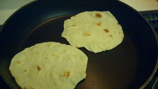 Tortilla harina para nachos