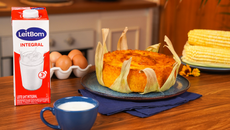 Bolo de Milho Verde Cremoso com LeitBom