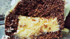 Bolo mousse de limão