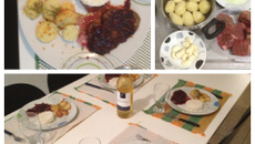 Filé mignon ao molho de morango