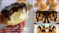 Carolinas de chocolate