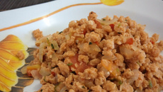 Carne moída de soja especial (com segredinho para tirar o sabor forte)