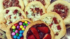 Esfiha aberta da Ivy