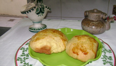 Pão de mandioquinha delicioso