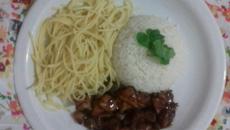 Peito de frango dourado agridoce