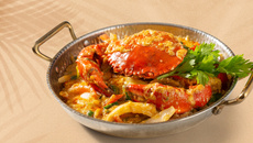 Caranguejo cozido carioca