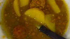 Sopa de lentilha da D.Wilma