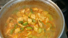 Frango com abobrinha