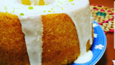 Bolo de laranja fofinho